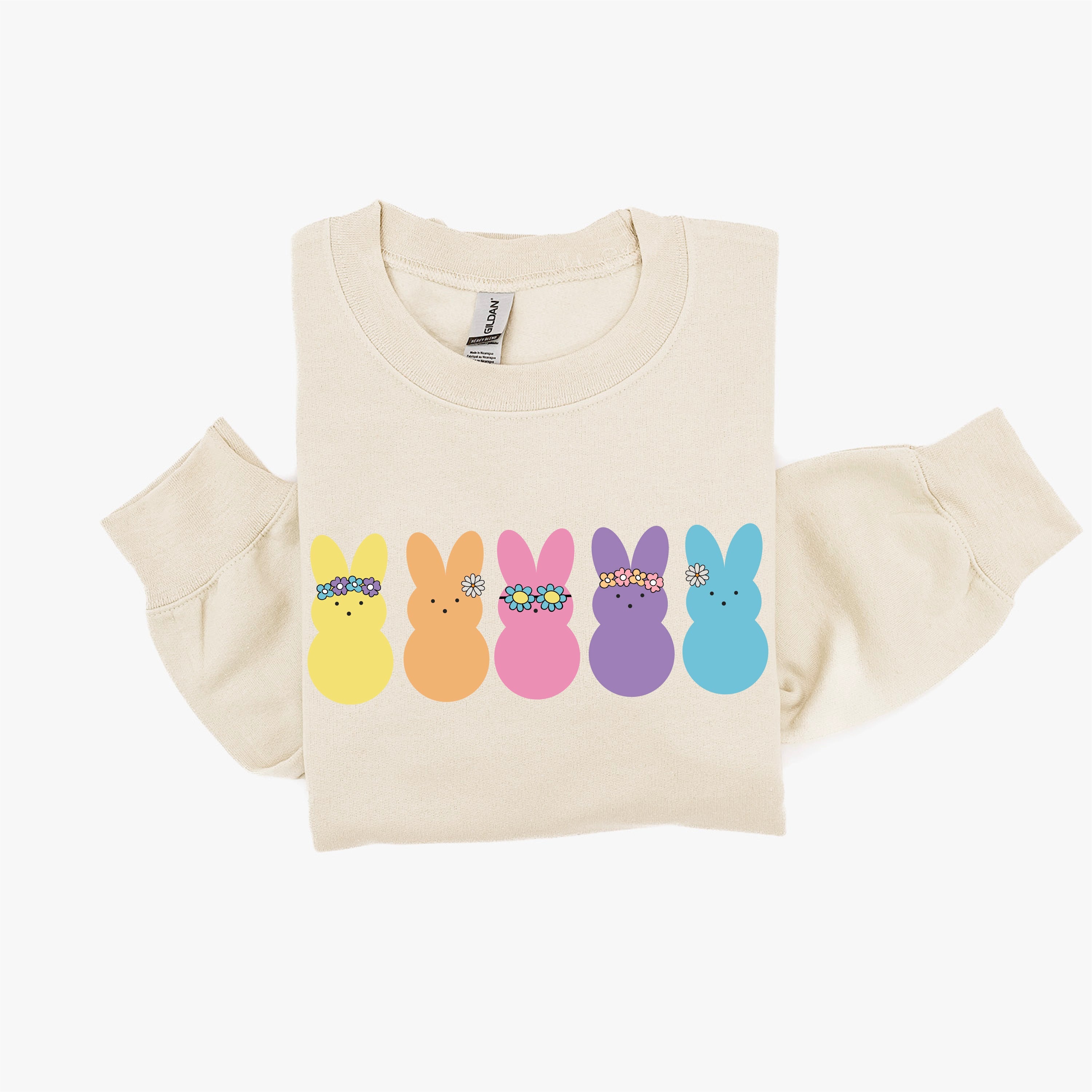 Floral Headband Neon Peeps - BASIC Fleece Little Mama Shirt Shop LLC