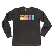 Floral Headband Neon Peeps - LONG SLEEVE Comfort Colors Tee Little Mama Shirt Shop