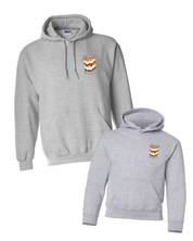 S'mores Squad/The Perfect S'more (pf&b) - Set of 2 Gray BASIC Fleece HOODIES Little Mama Shirt Shop