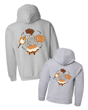 S'mores Squad/The Perfect S'more (pf&b) - Set of 2 Gray BASIC Fleece HOODIES Little Mama Shirt Shop