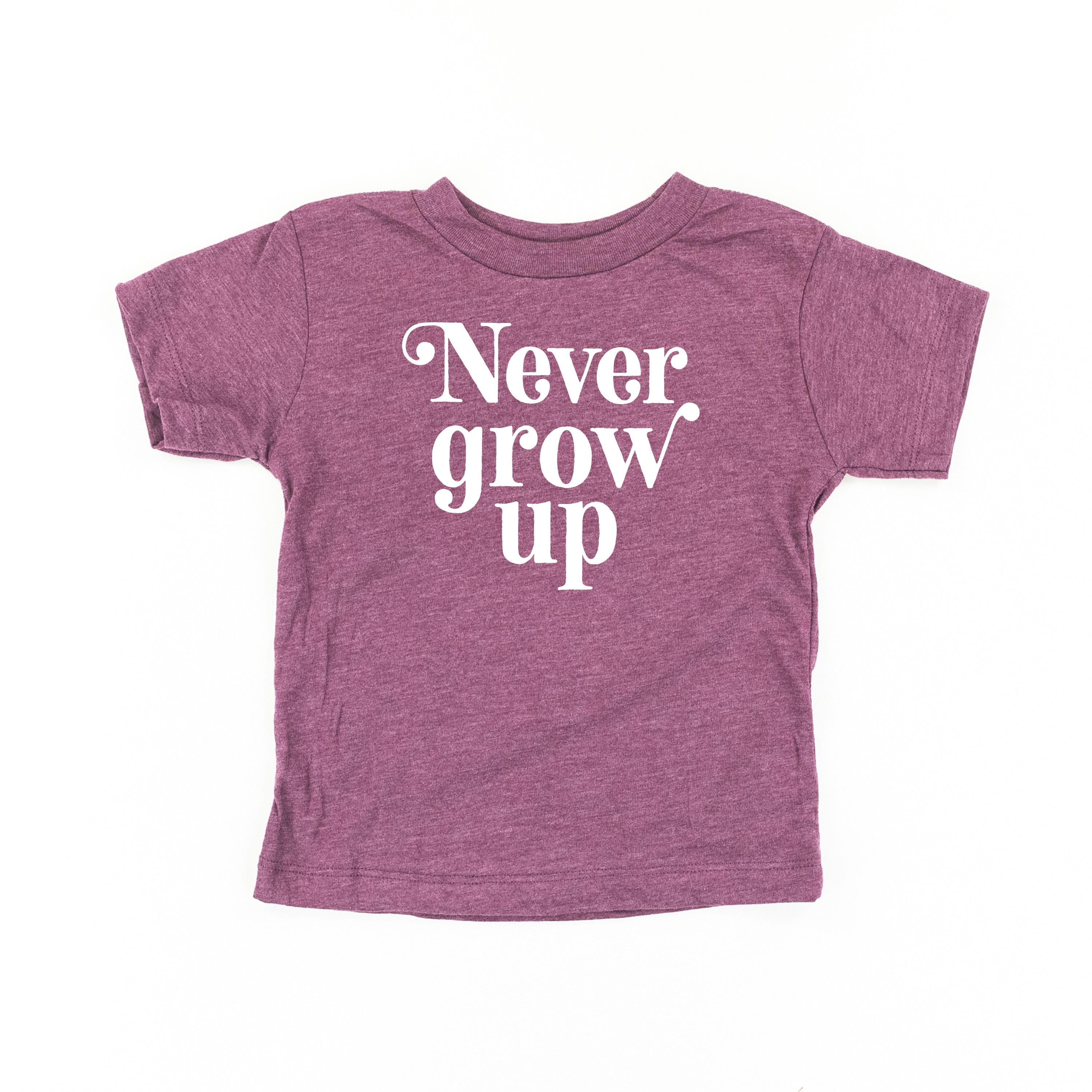 Never Grow Up - Child Shirt Little Mama Shirt Shop