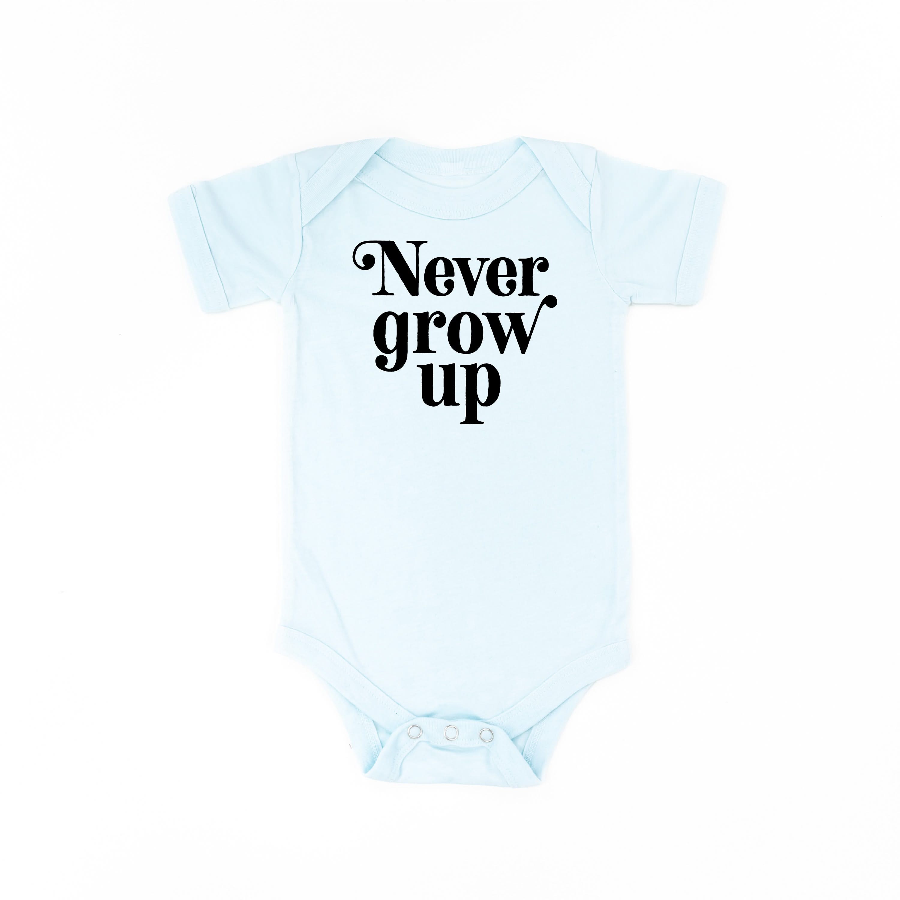 Never Grow Up - Child Shirt Little Mama Shirt Shop