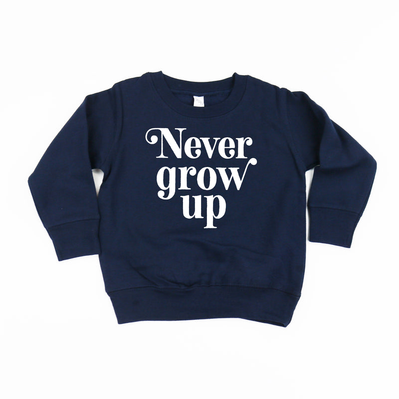 Never Grow Up - Child Sweater