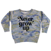 Never Grow Up - Child Sweater Little Mama Shirt Shop