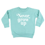 Never Grow Up - Child Sweater Little Mama Shirt Shop