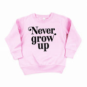 Never Grow Up - Child Sweater Little Mama Shirt Shop