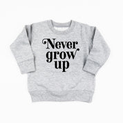 Never Grow Up - Child Sweater Little Mama Shirt Shop