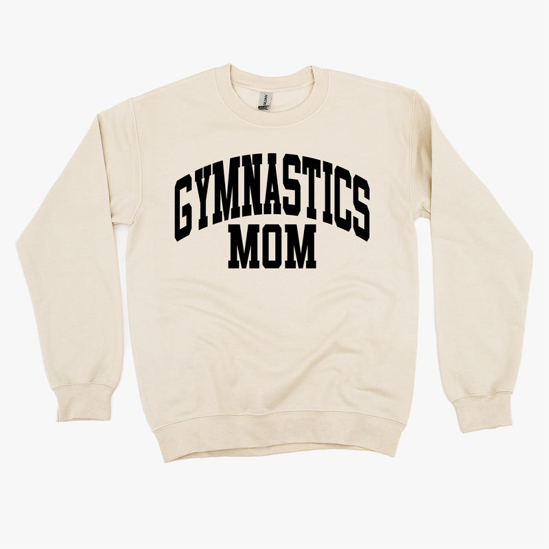 Varsity Style - GYMNASTICS MOM - BASIC FLEECE CREWNECK