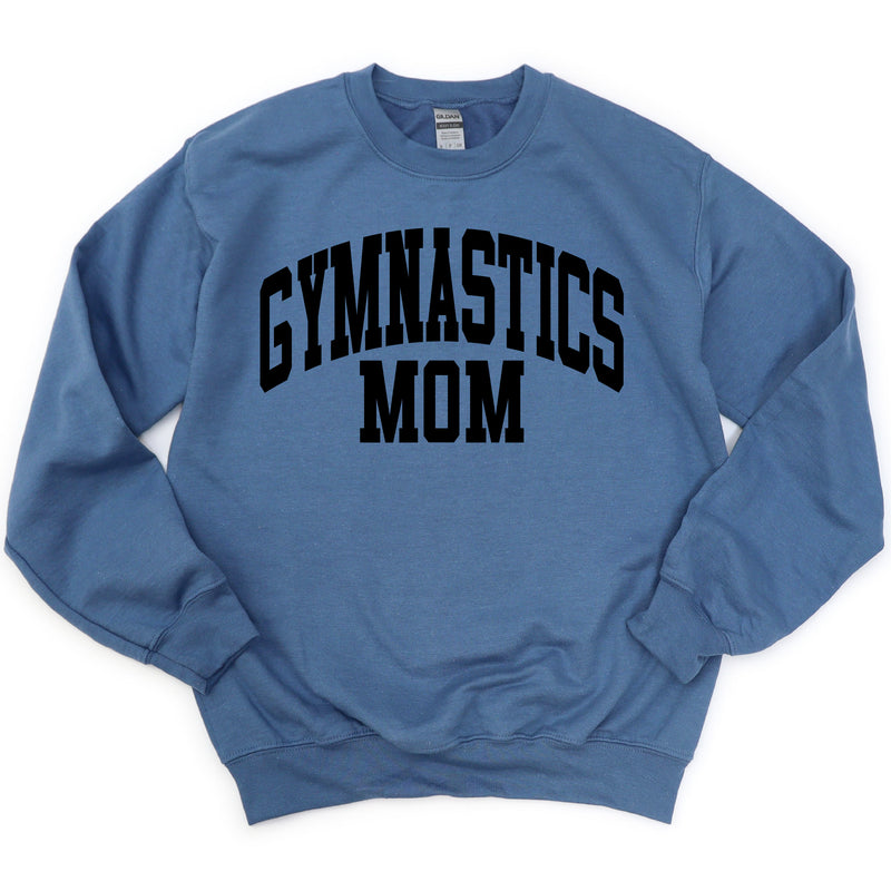 Varsity Style - GYMNASTICS MOM - BASIC FLEECE CREWNECK