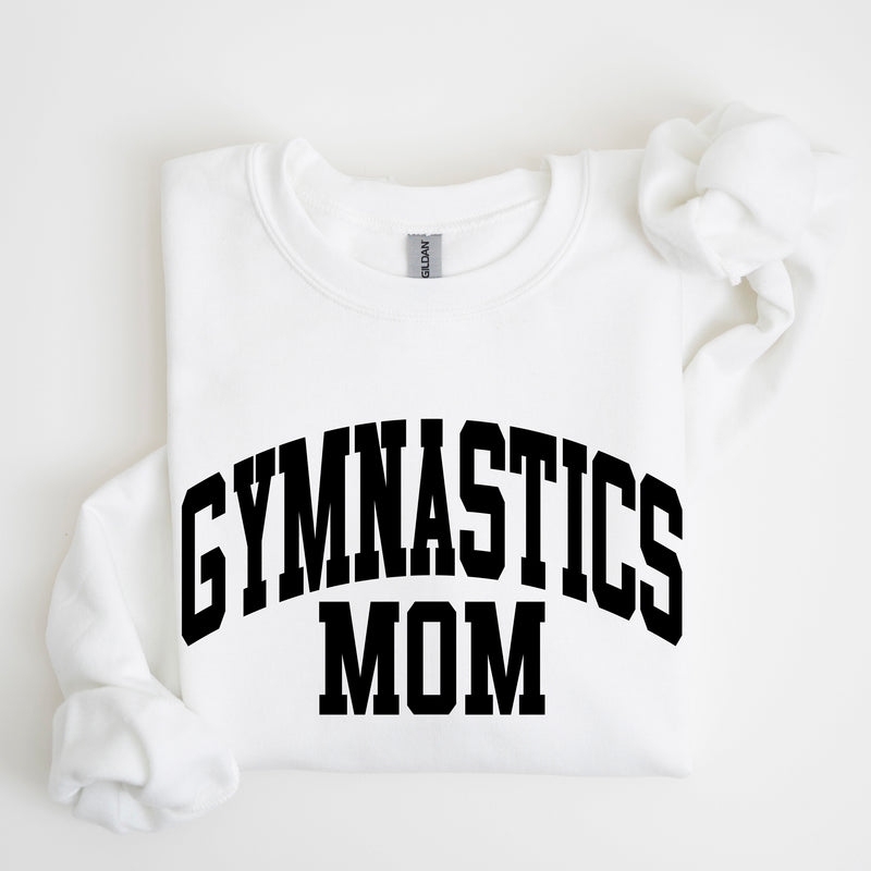 Varsity Style - GYMNASTICS MOM - BASIC FLEECE CREWNECK