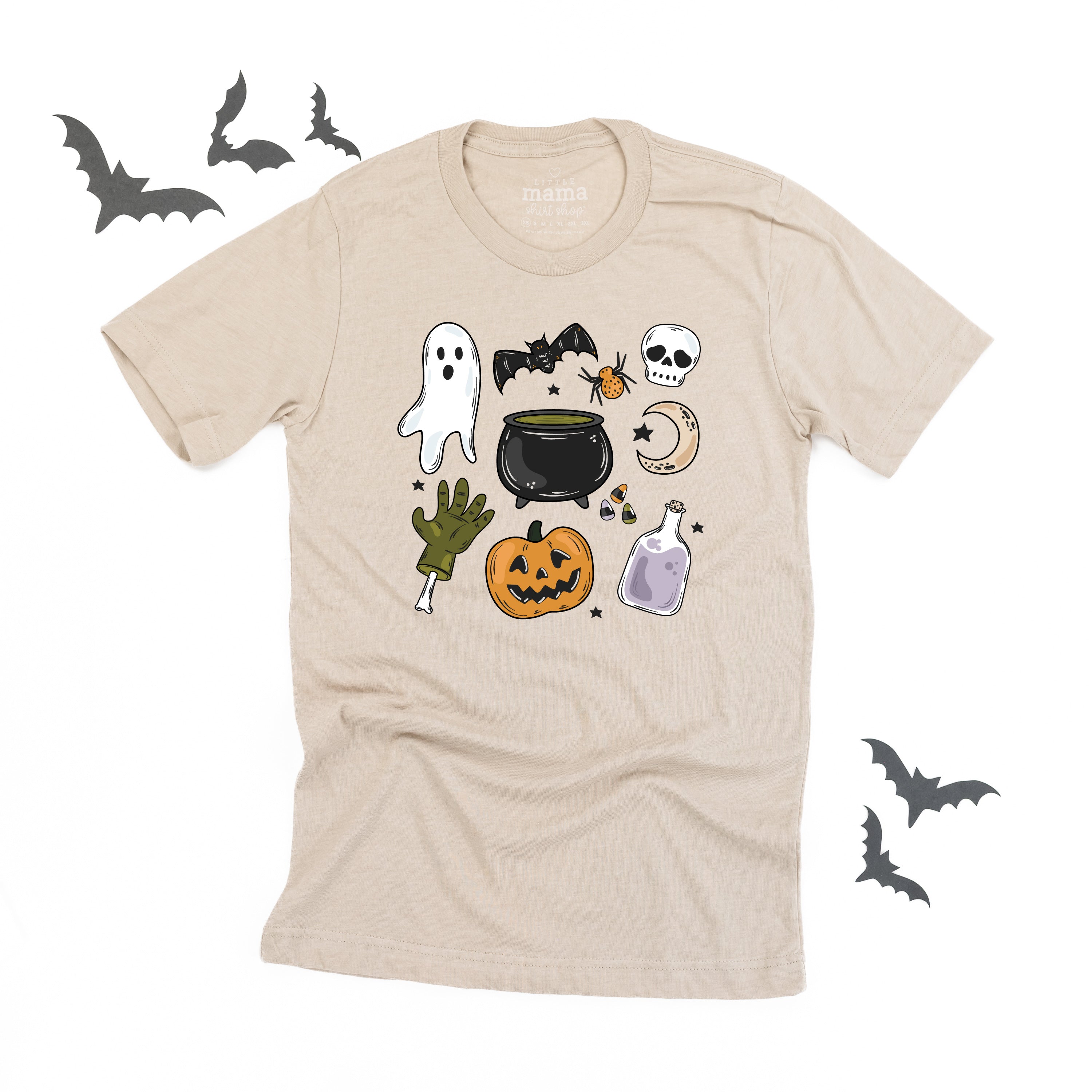 Halloween Things - Unisex Tee Little Mama Shirt Shop