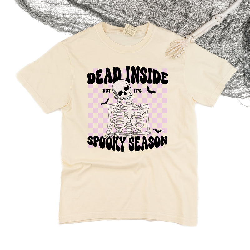 Dead Inside But It's Spooky Season - SHORT SLEEVE COMFORT COLORS TEE