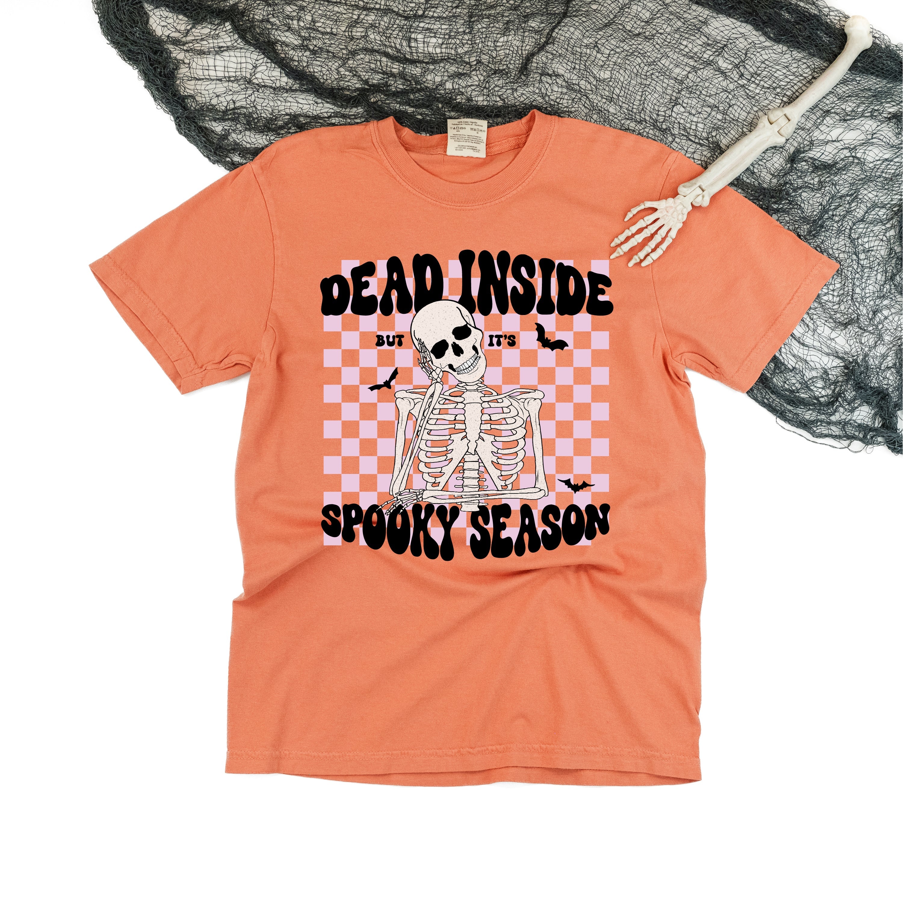 Dead Inside But It's Spooky Season - Comfort Colors Tee Little Mama Shirt Shop