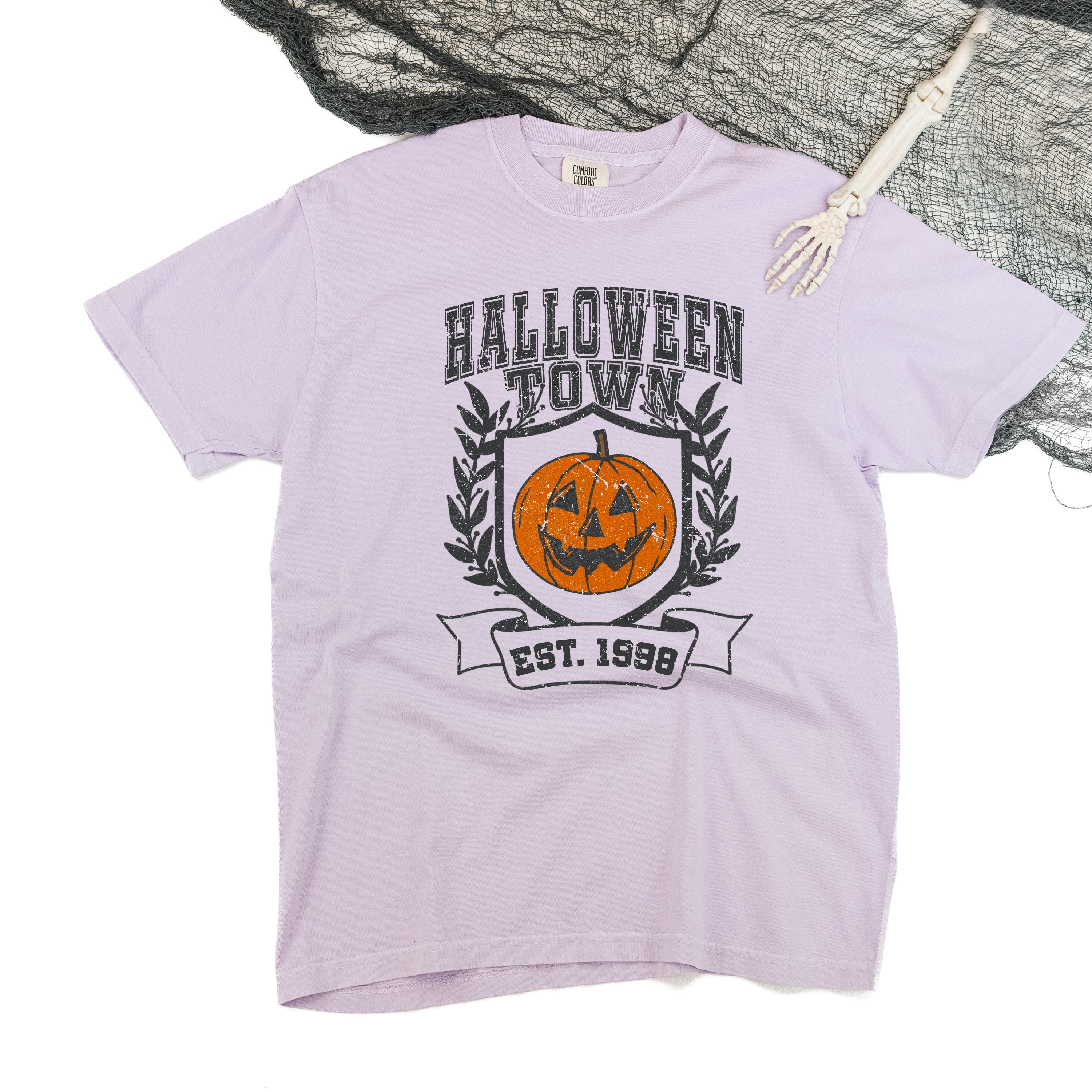 Halloween Town - Comfort Colors Tee Little Mama Shirt Shop
