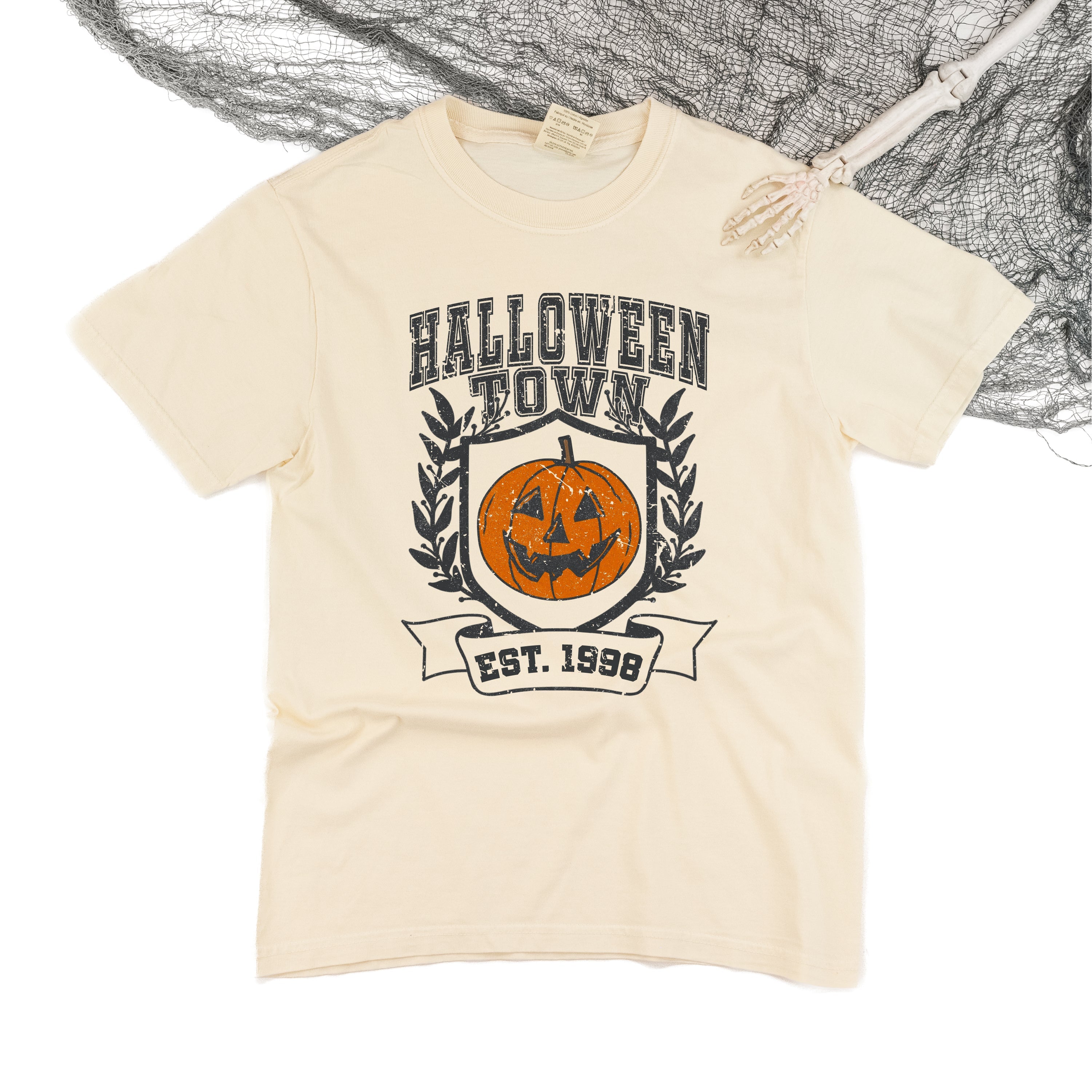 Halloween Town - Comfort Colors Tee Little Mama Shirt Shop