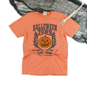 Halloween Town - Comfort Colors Tee Little Mama Shirt Shop