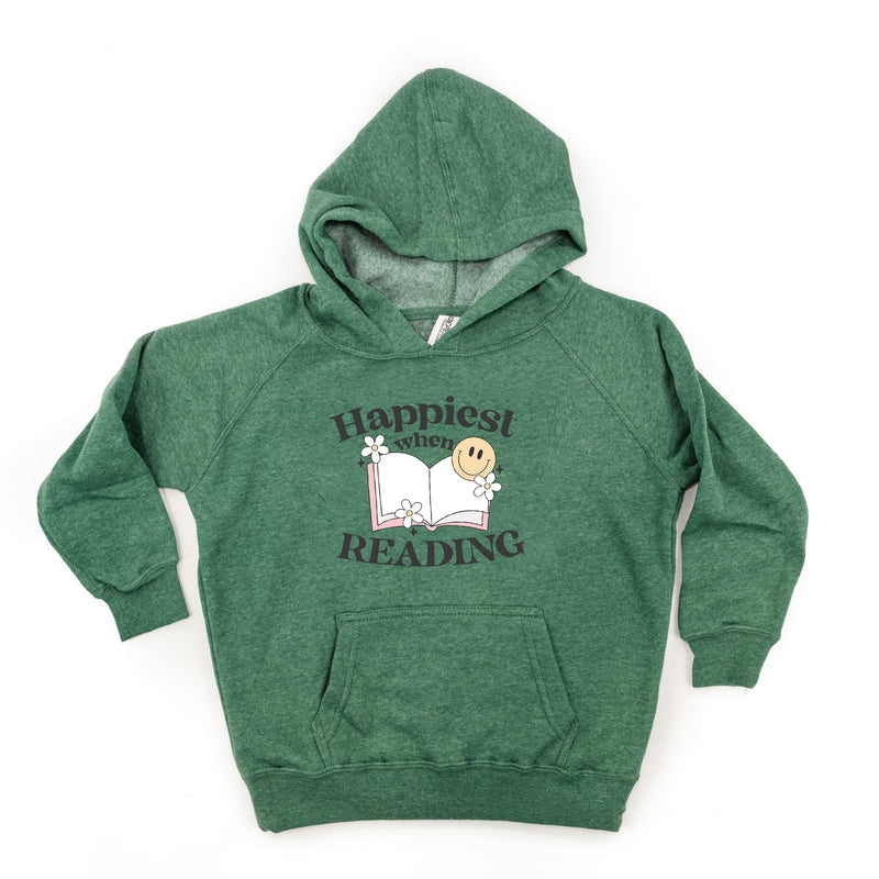 Happiest When Reading - Child Hoodie