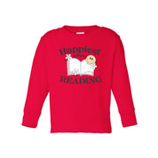 Happiest When Reading - Child Long Sleeve Tee Little Mama Shirt Shop