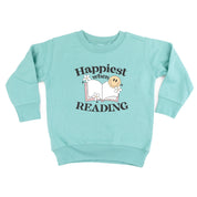 Happiest When Reading - Child Sweater Little Mama Shirt Shop