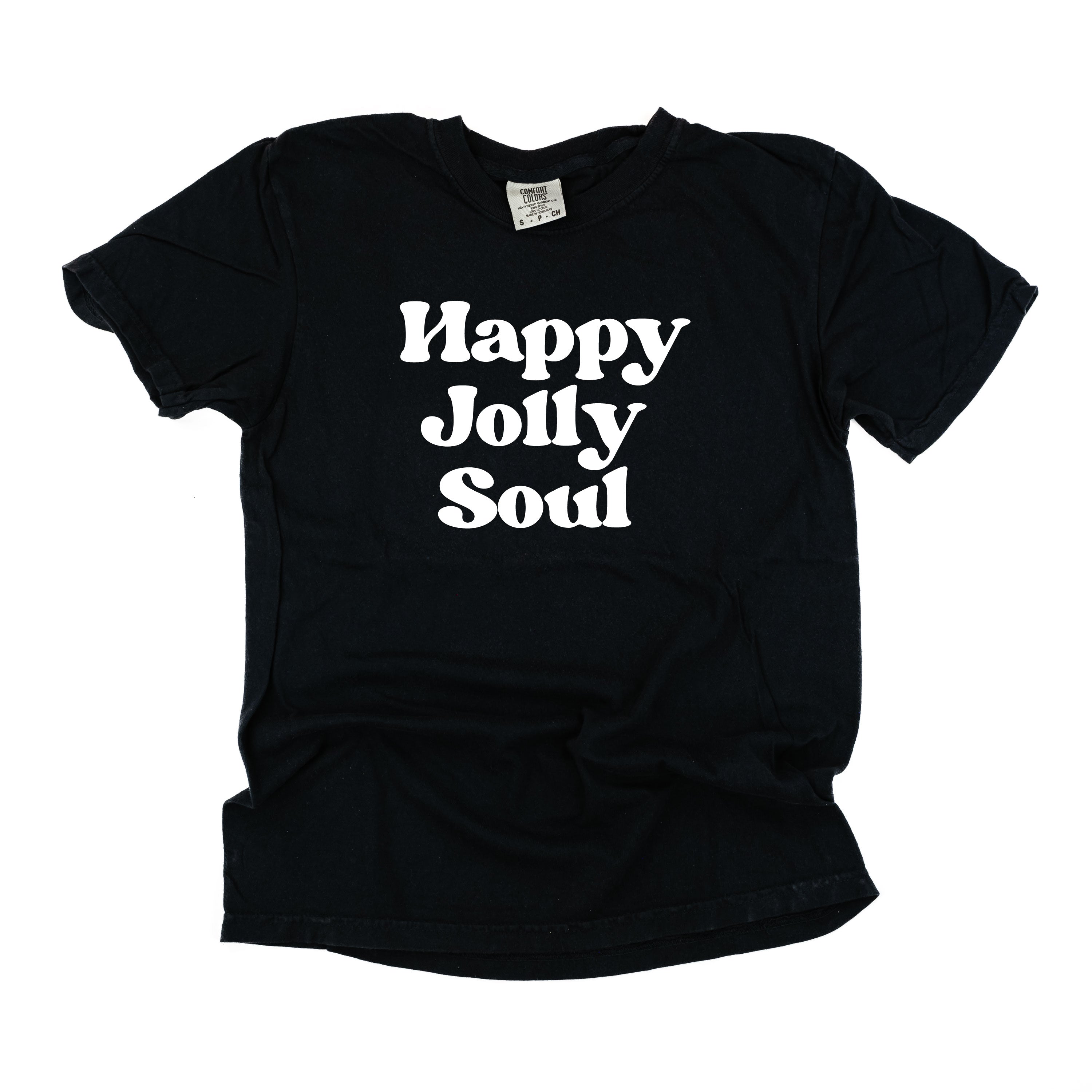 Happy Jolly Soul - Comfort Colors Tee Little Mama Shirt Shop