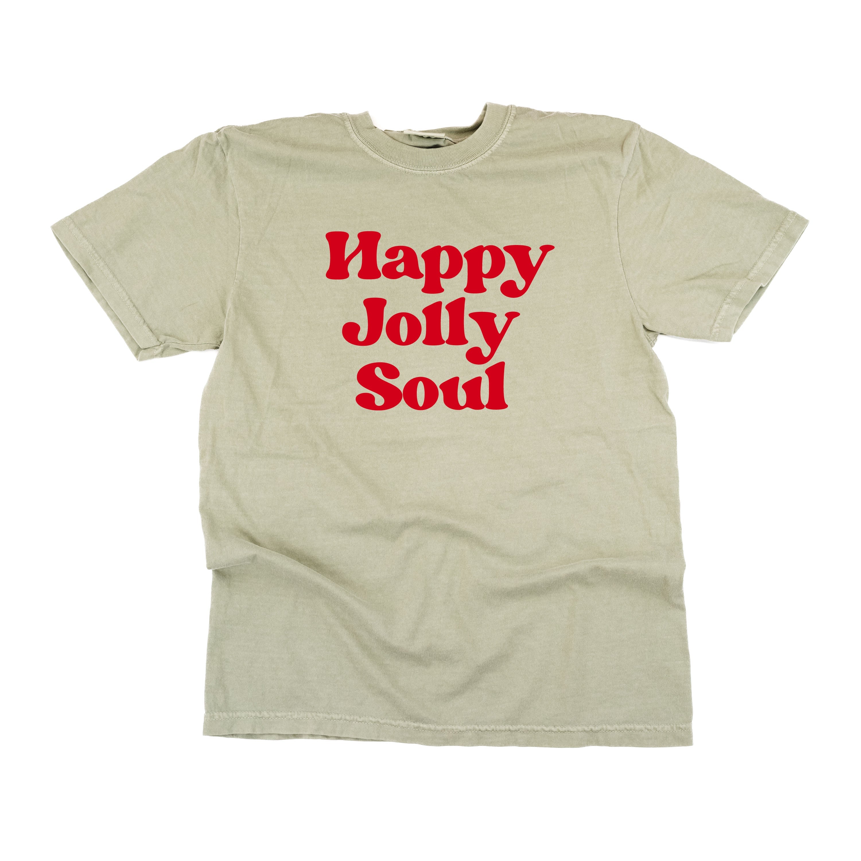 Happy Jolly Soul - Comfort Colors Tee Little Mama Shirt Shop