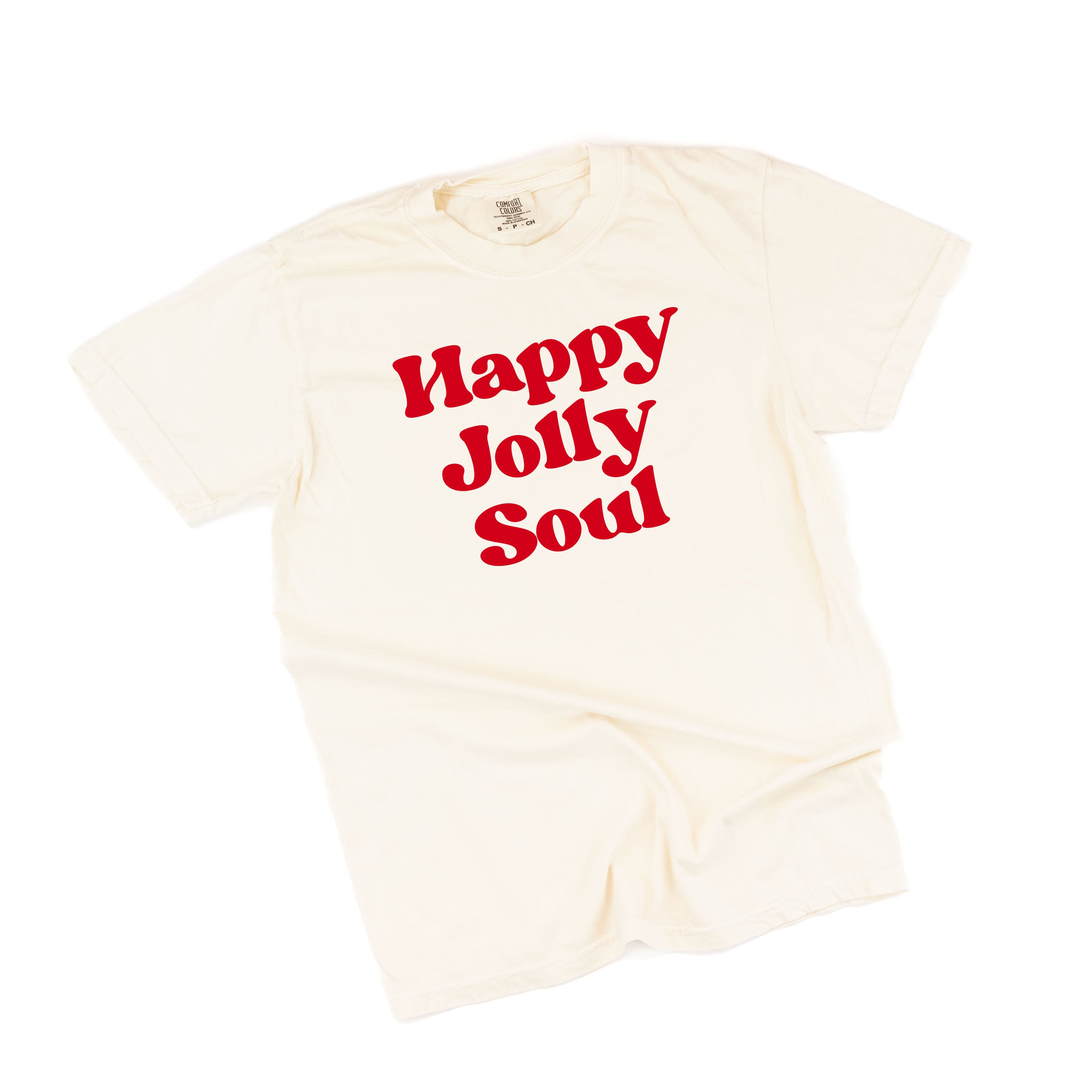 Happy Jolly Soul - Comfort Colors Tee Little Mama Shirt Shop