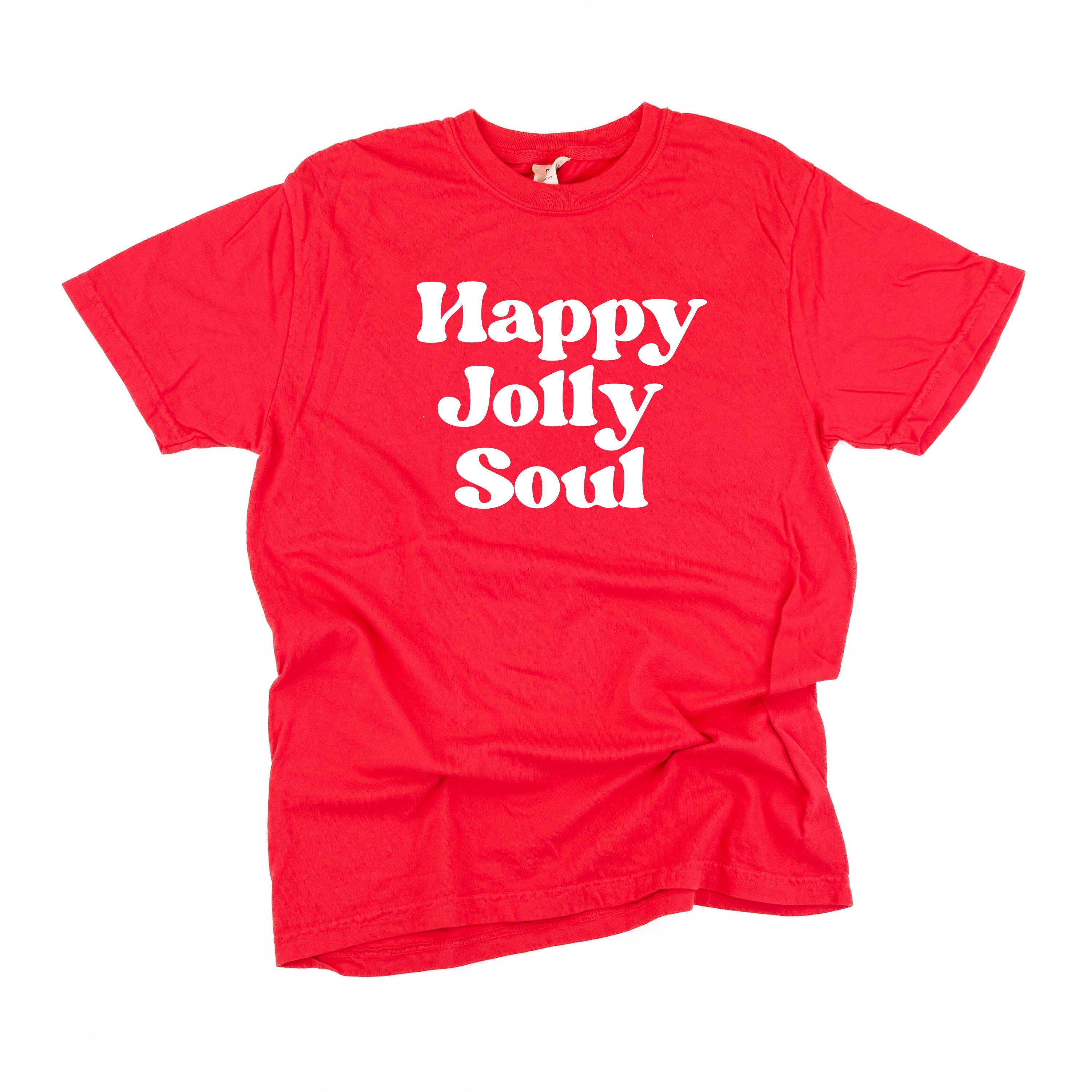 Happy Jolly Soul - Comfort Colors Tee Little Mama Shirt Shop