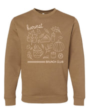 Harvest Brunch Club (f&bd) - Coyote Brown - Set of 2 ELEVATED Fleece Sweaters Little Mama Shirt Shop