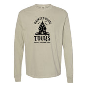 Haunted House Tours - Long Sleeve Comfort Colors Tee Little Mama Shirt Shop