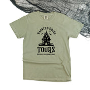 Haunted House Tours - Comfort Colors Tee Little Mama Shirt Shop