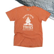 Haunted House Tours - Comfort Colors Tee Little Mama Shirt Shop