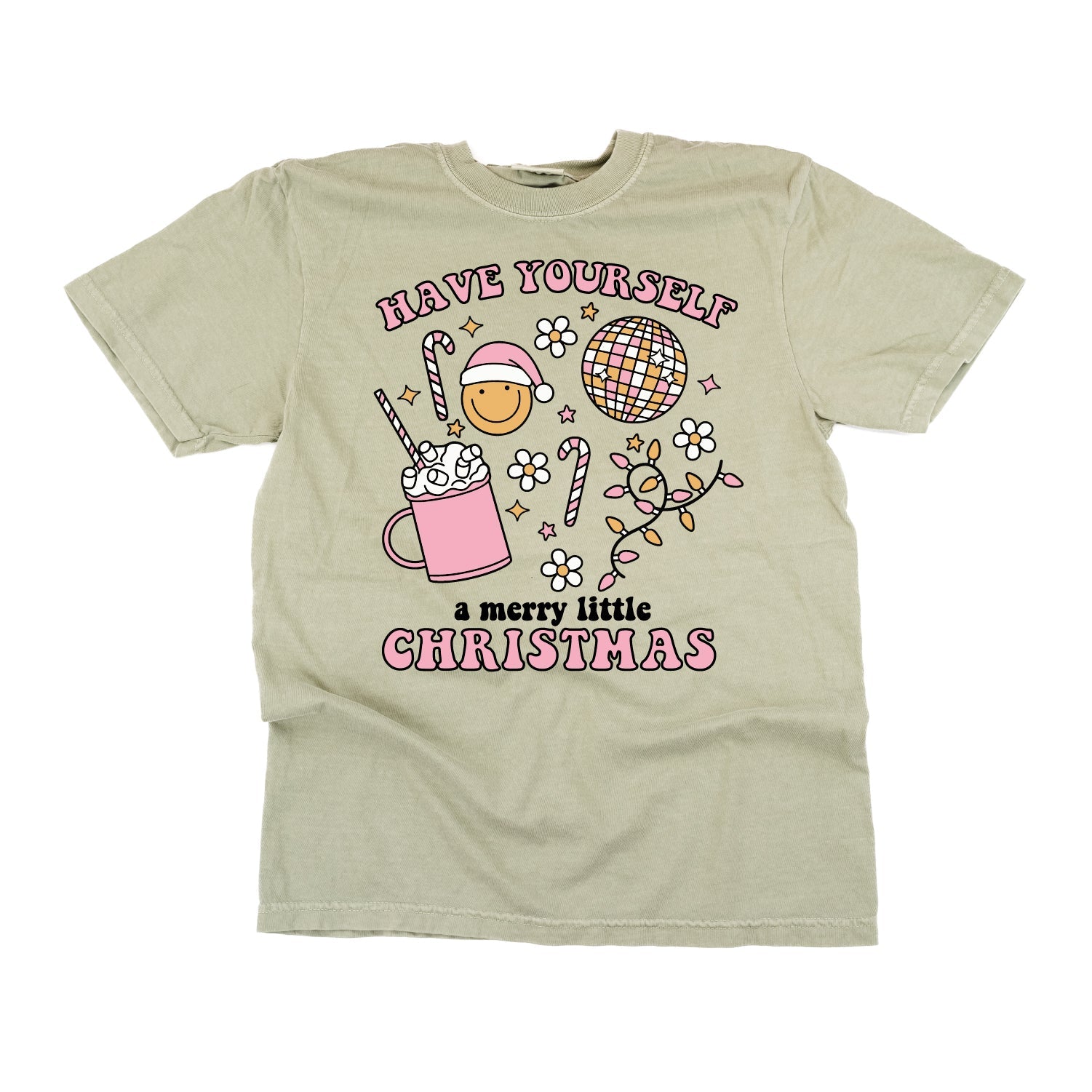 Have Yourself A Merry Little Christmas - Comfort Colors Tee Little Mama Shirt Shop