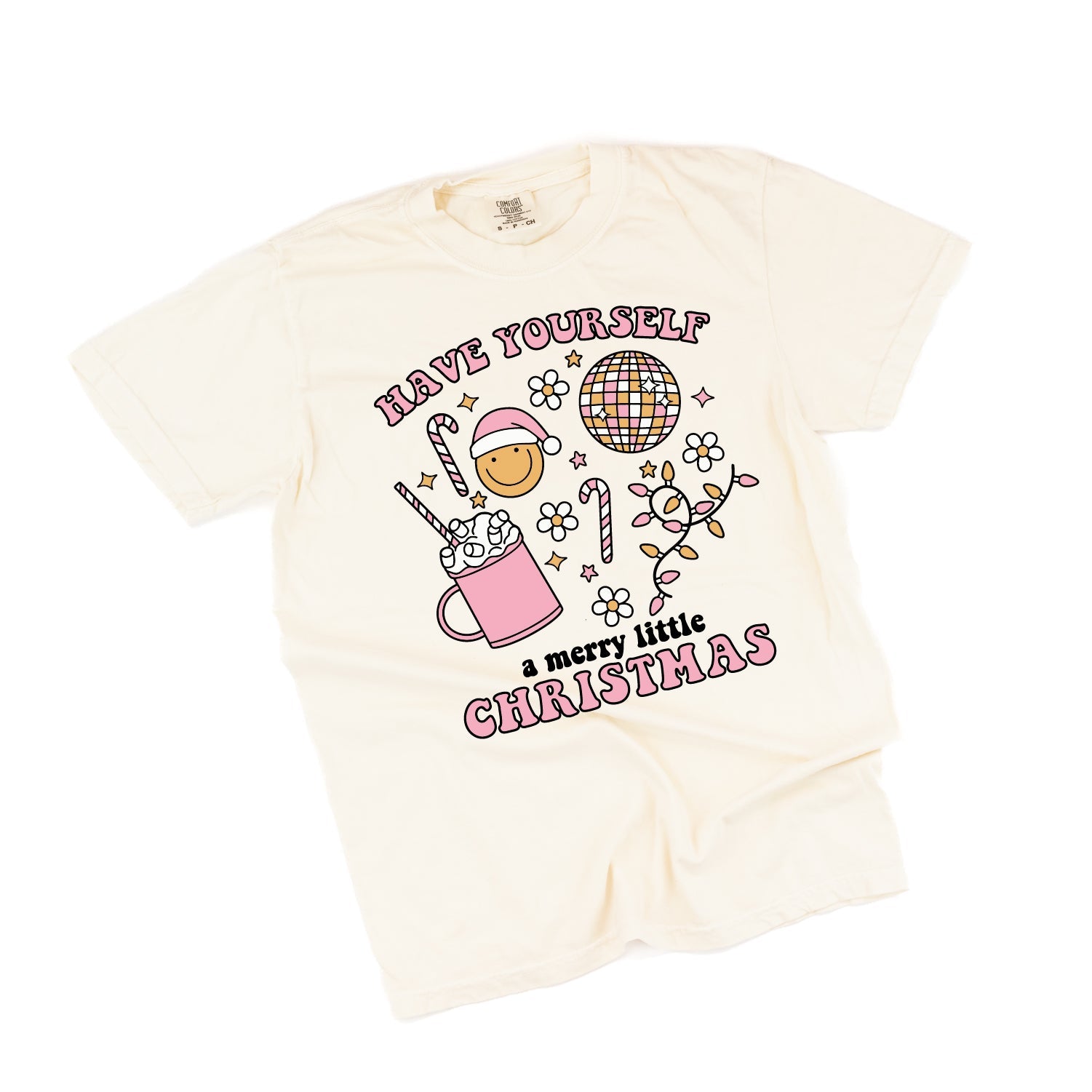 Have Yourself A Merry Little Christmas - Comfort Colors Tee Little Mama Shirt Shop