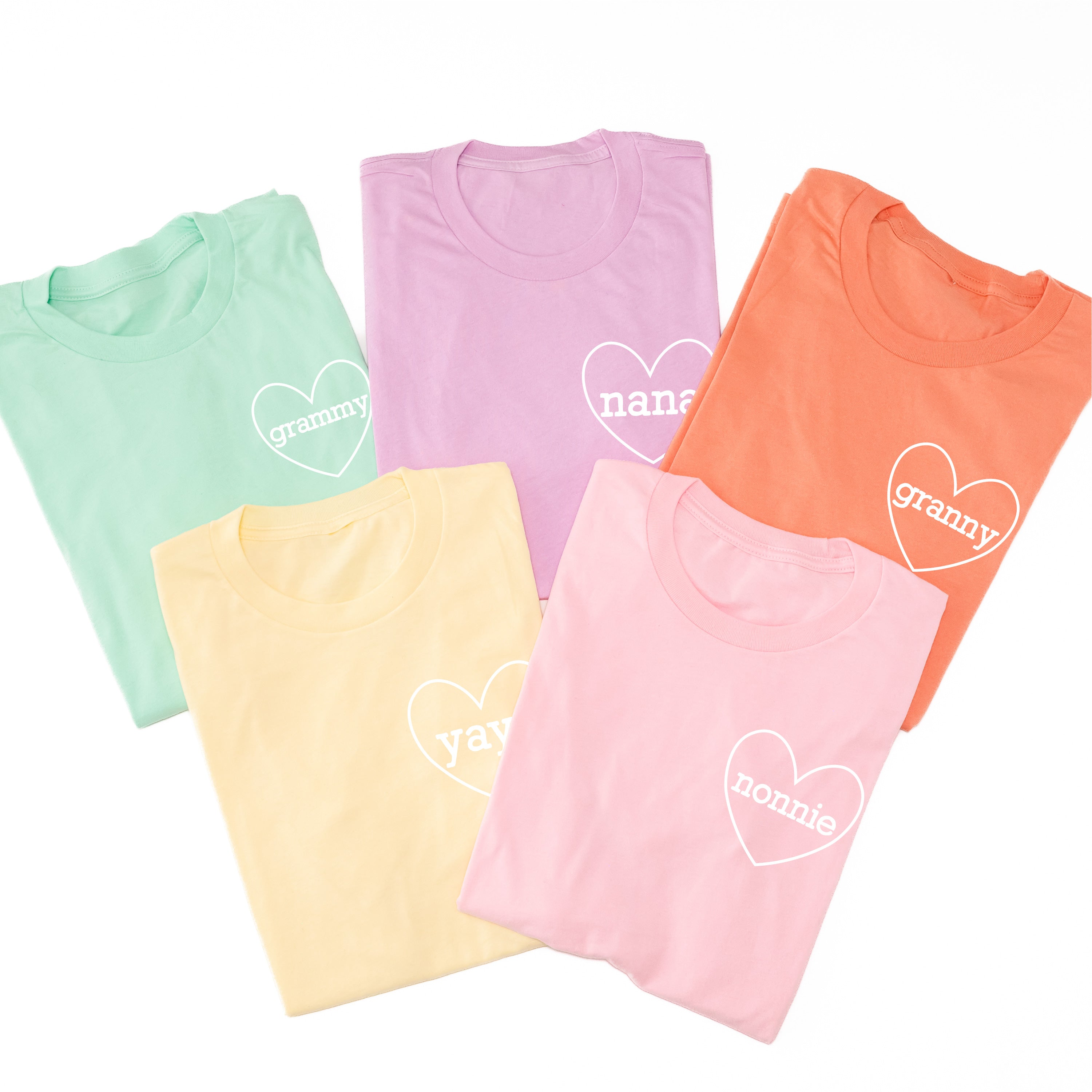 "______ (Heart Around) - (Choose Your Name)" - Unisex Tee Little Mama Shirt Shop