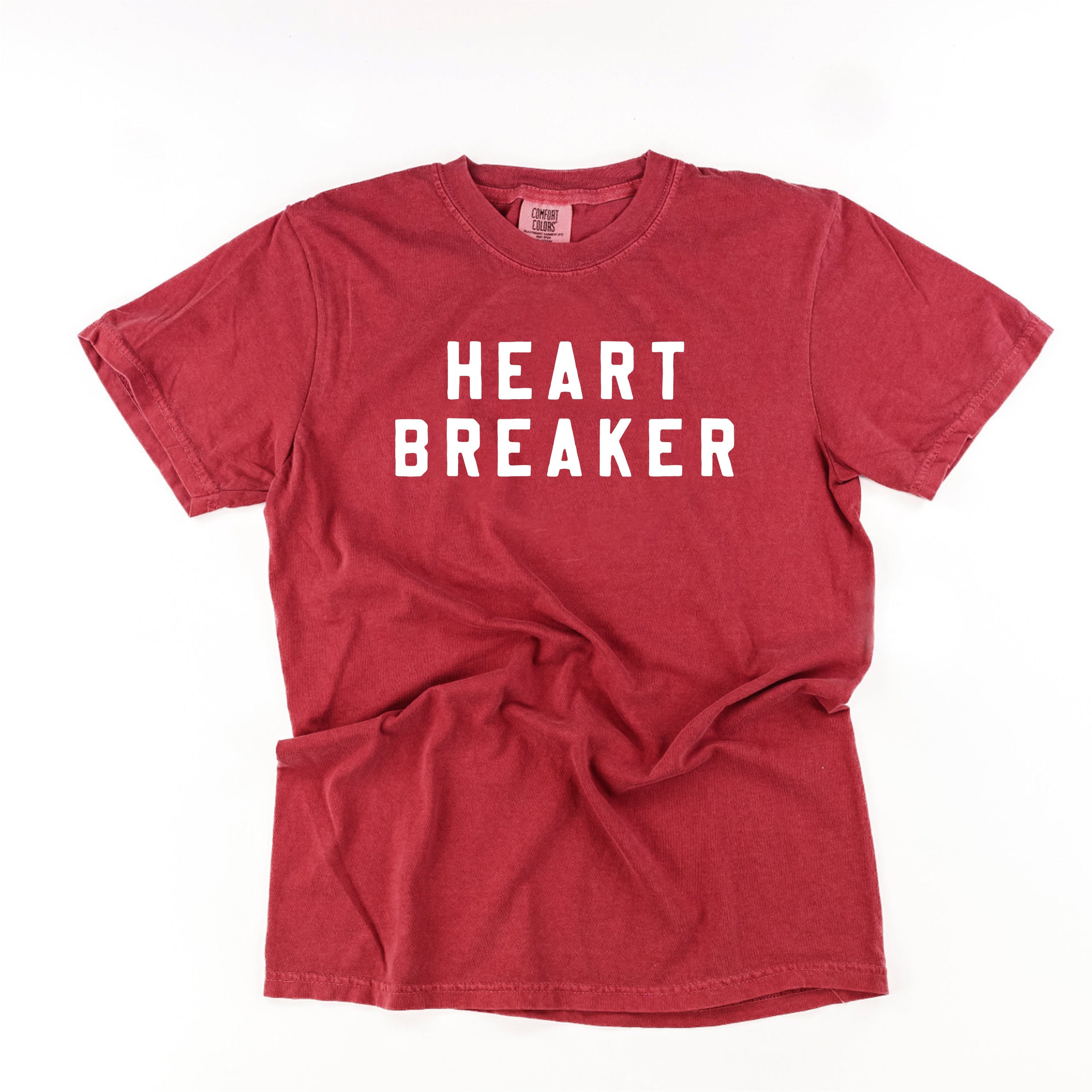 Heartbreaker (Block Font) - Comfort Colors Tee Little Mama Shirt Shop