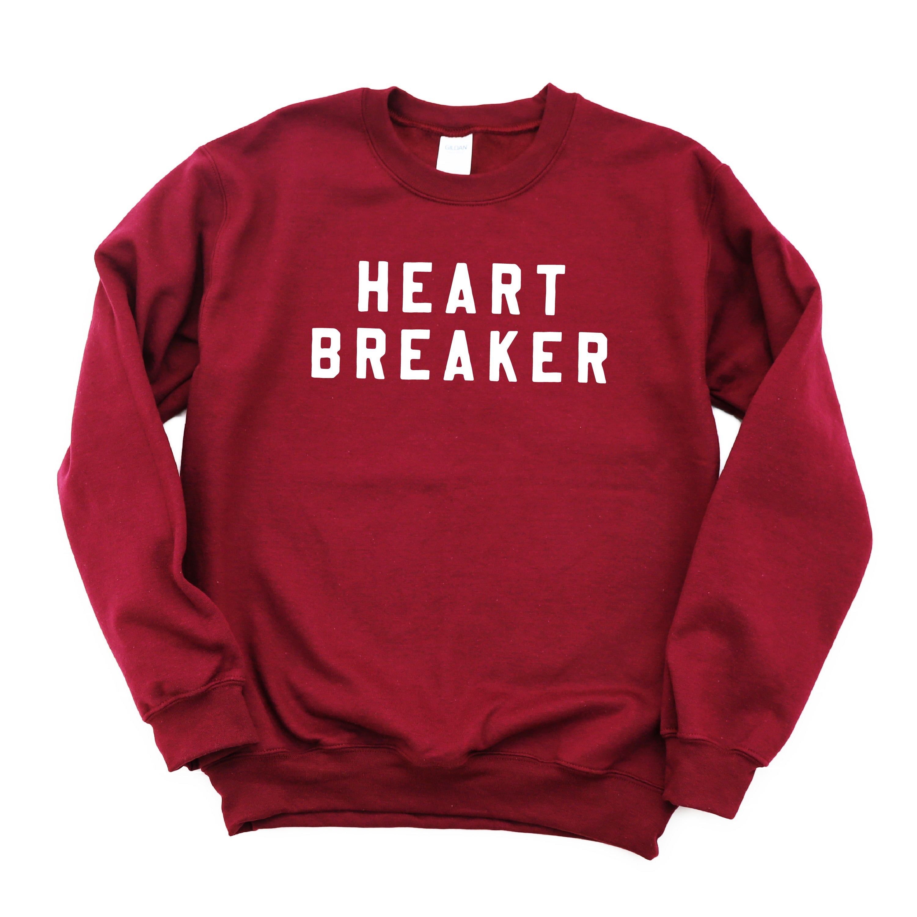 Heart Breaker (Block Font) - BASIC Fleece Little Mama Shirt Shop LLC