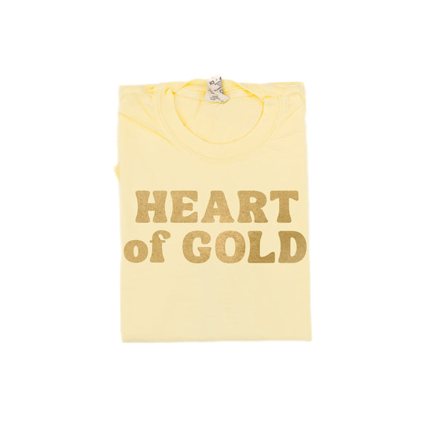 HEART OF GOLD - SHORT SLEEVE COMFORT COLORS TEE