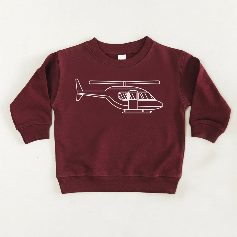 HELICOPTER - Minimalist Design - Child Sweater