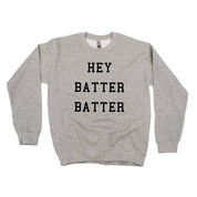 Hey Batter Batter - BASIC Fleece Little Mama Shirt Shop LLC