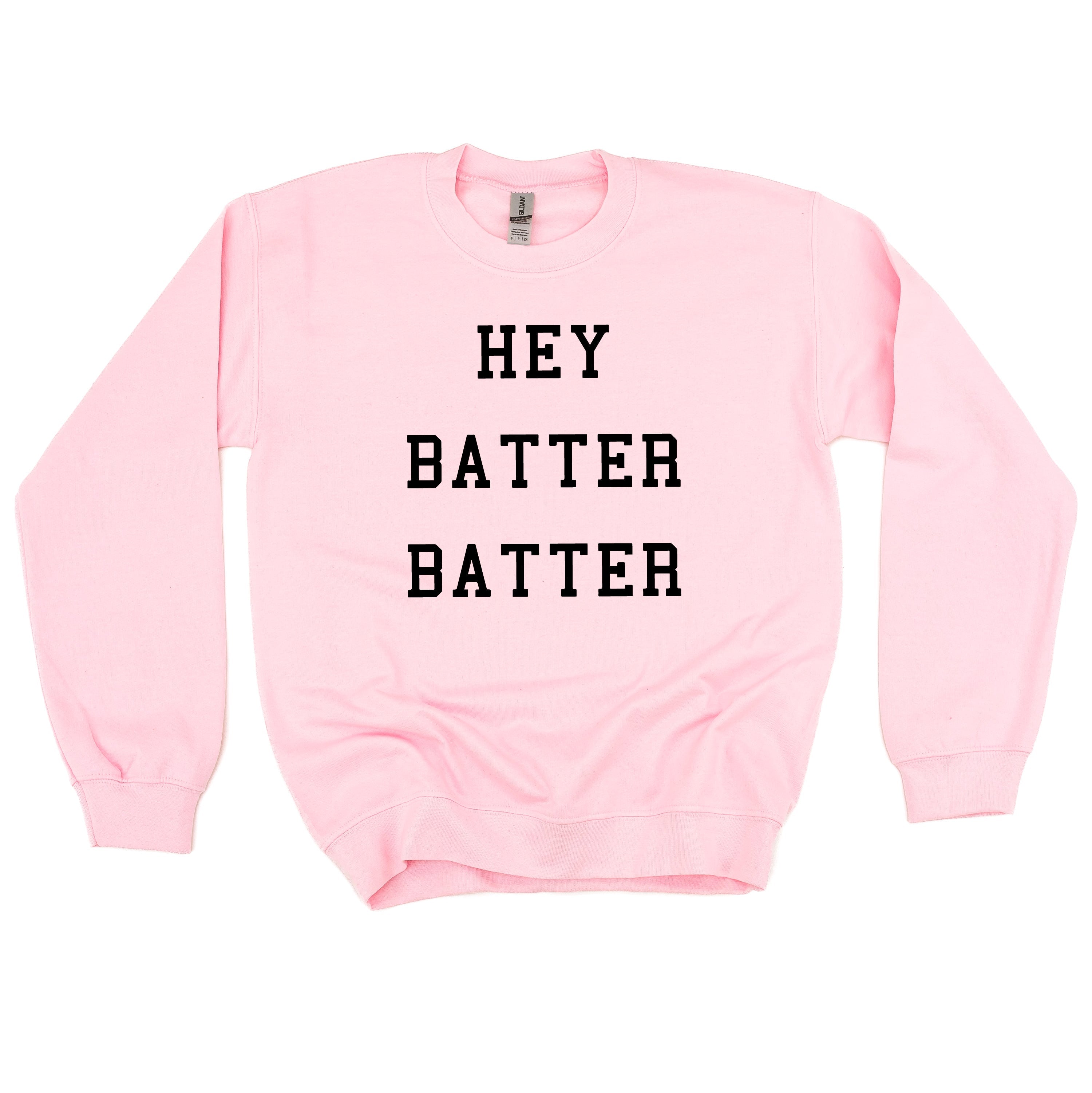 Hey Batter Batter - BASIC Fleece Little Mama Shirt Shop LLC