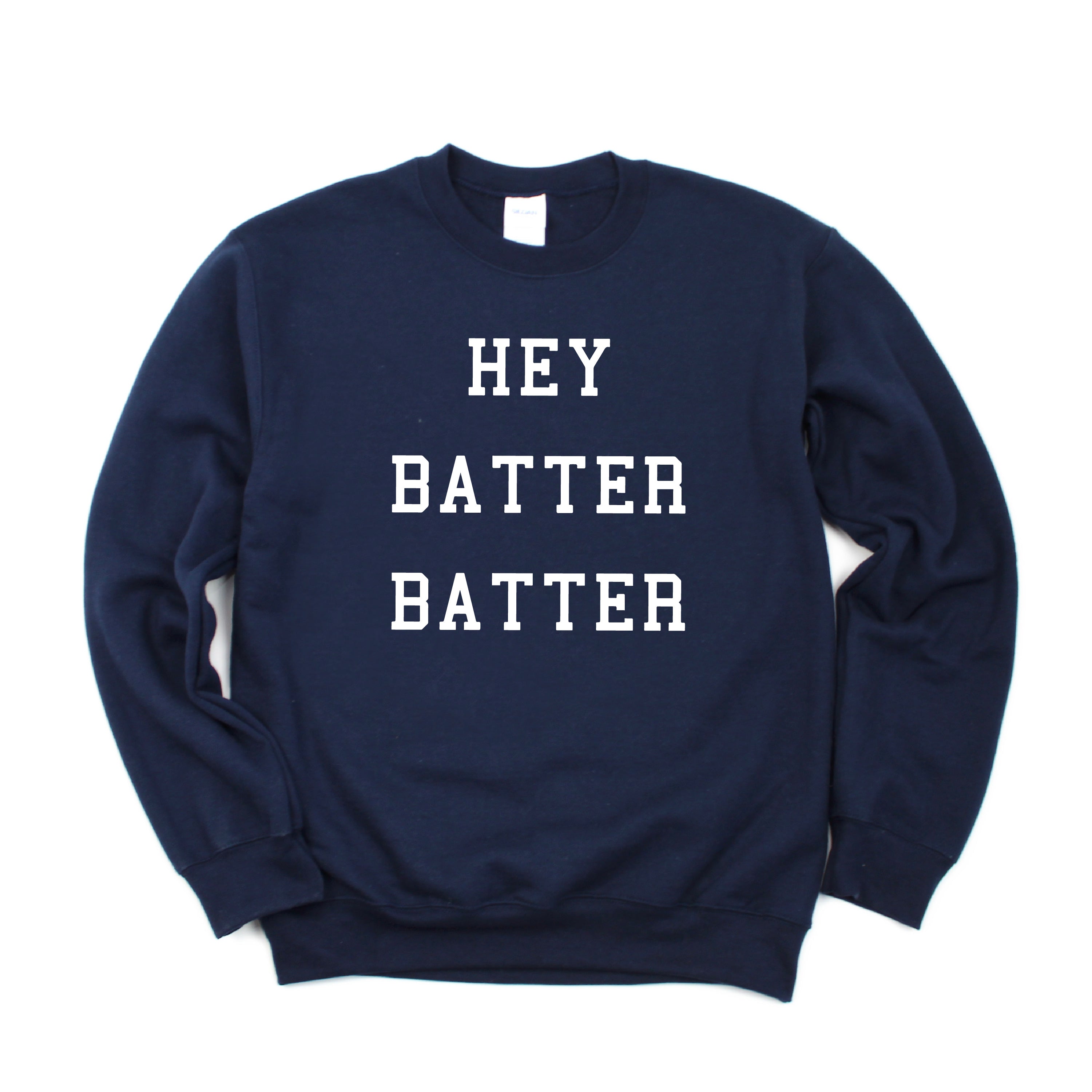 Hey Batter Batter - BASIC Fleece Little Mama Shirt Shop LLC