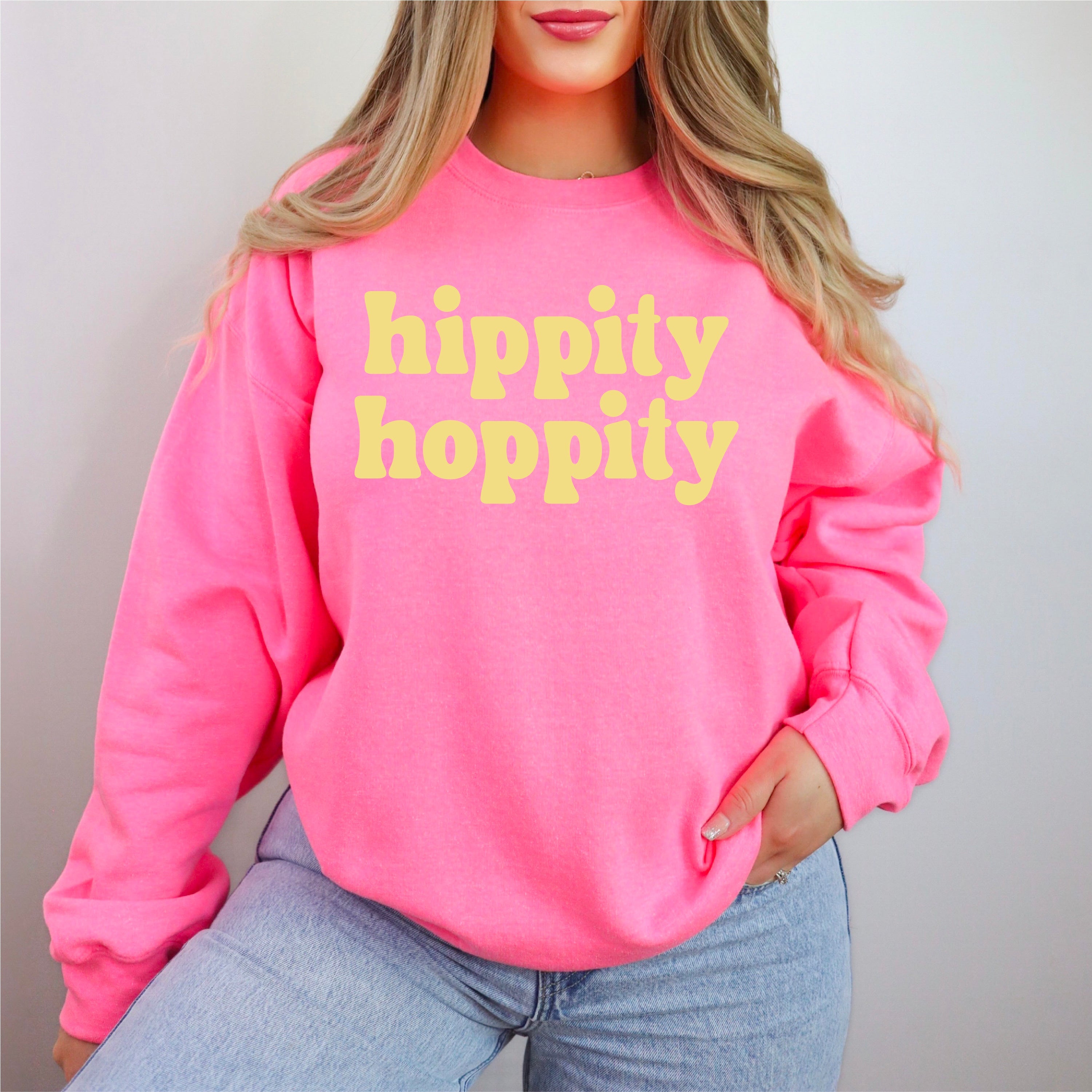 Hippity Hoppity - BASIC Fleece Little Mama Shirt Shop LLC
