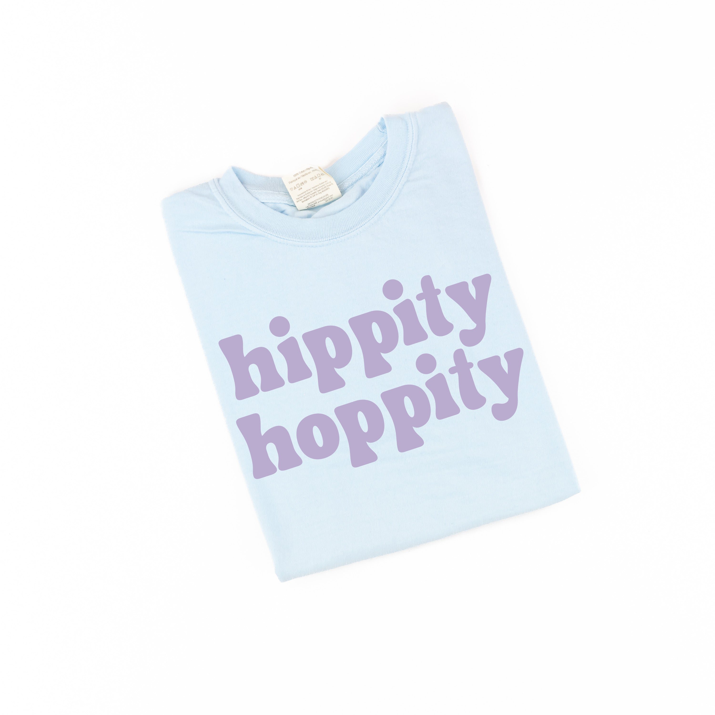 Hippity Hoppity - Comfort Colors Tee Little Mama Shirt Shop