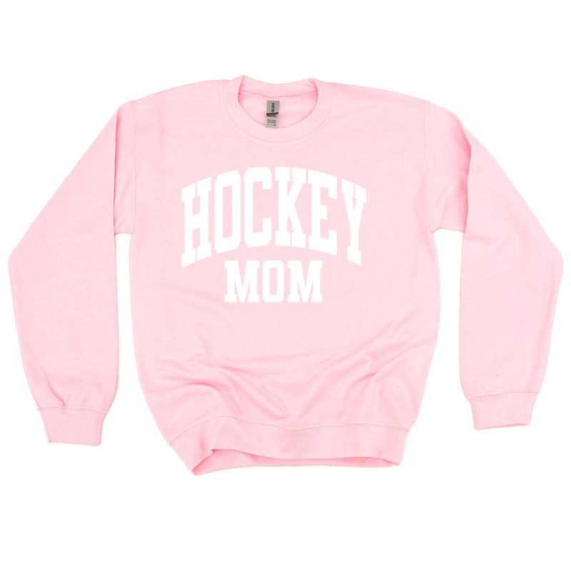 Varsity Style - HOCKEY MOM - BASIC FLEECE CREWNECK