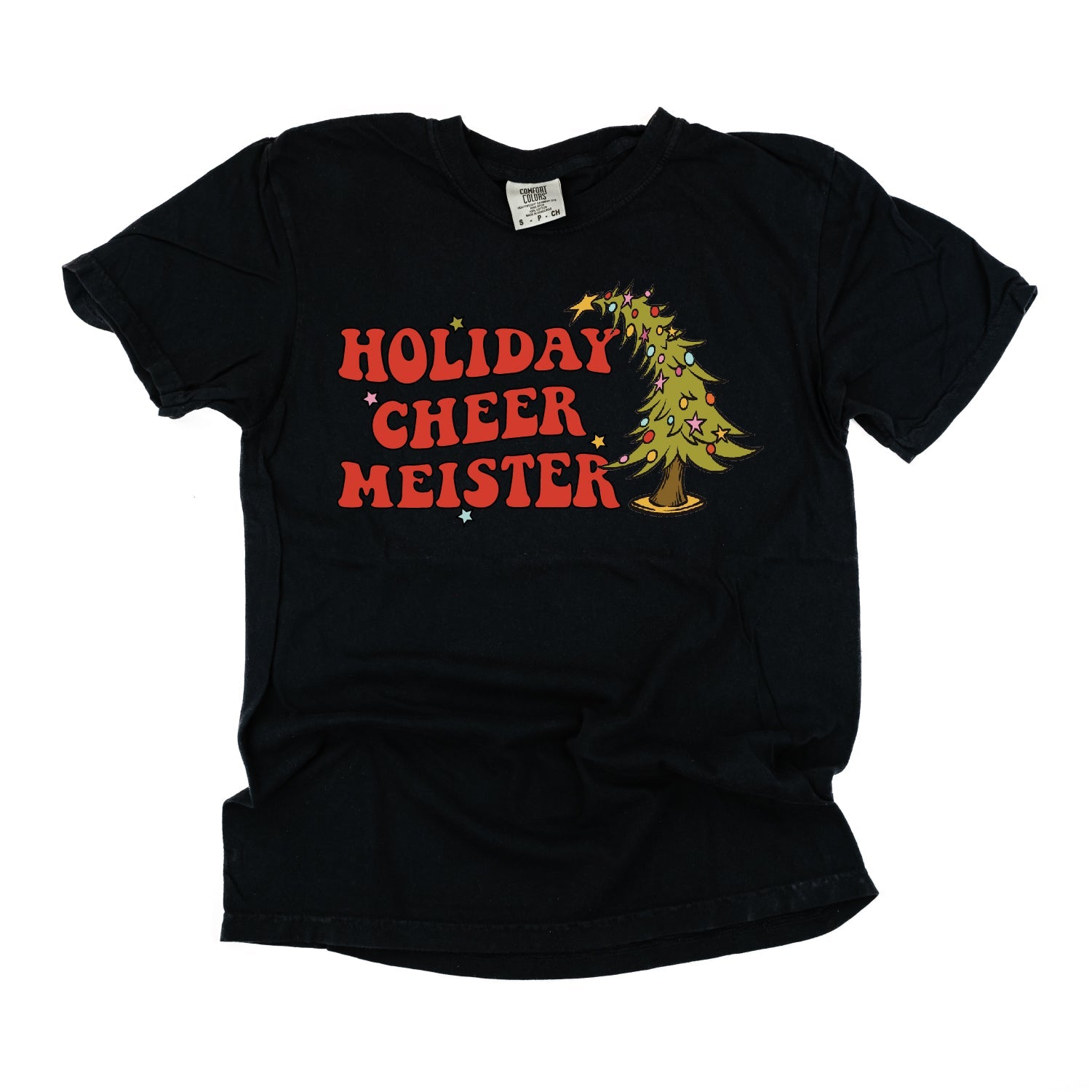 Holiday Cheer Meister - Comfort Colors Tee Little Mama Shirt Shop