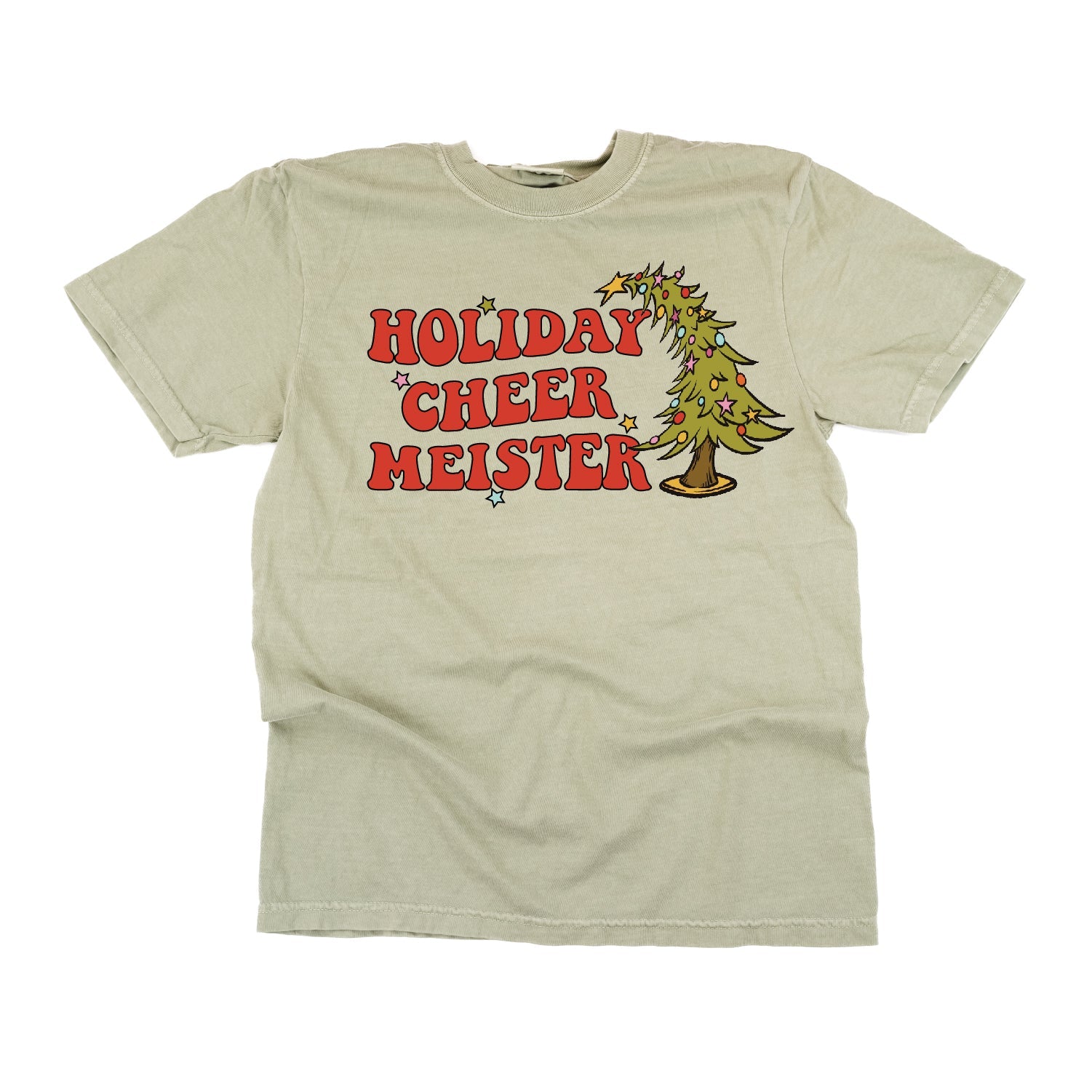 Holiday Cheer Meister - Comfort Colors Tee Little Mama Shirt Shop