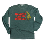 Holiday Cheer Meister - LONG SLEEVE Comfort Colors Tee Little Mama Shirt Shop