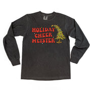 Holiday Cheer Meister - LONG SLEEVE Comfort Colors Tee Little Mama Shirt Shop