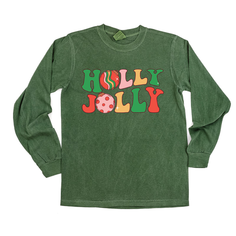 Holly Jolly - LONG SLEEVE Comfort Colors Tee