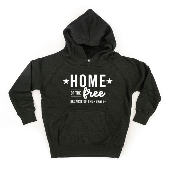 HOME OF THE FREE BECAUSE OF THE BRAVE - Child Hoodie